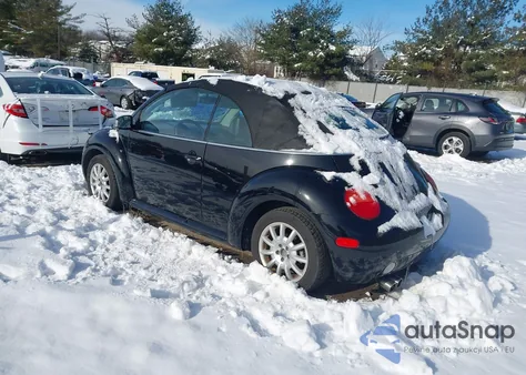 2005 Volkswagen New Beetle Gls z USA, uszkodzony, nr VIN 3VWCM31Y35M368133